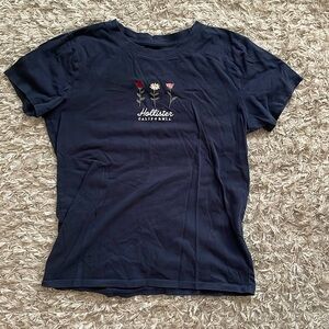 Navy Hollister Short sleeve shirt